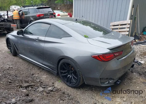 2017 Infiniti Q60 3.0T Premium из США, поврежденный, VIN JN1EV7EL8HM551707